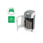 LEITZ IQ OptiMax Office P5 iratmegsemmisítő, 35L, fehér - Image 2
