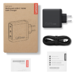 LENOVO AC Adapter - 100W Multi-port USB-C GaN Charger - Image 5