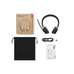 LENOVO Dual-Mode Wireless ANC Headset 6550 (USB-A, Teams) - Image 3