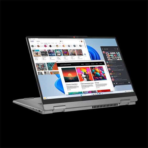 LENOVO IdeaPad 5 2-in-1 14AHP11, 14,0" WUXGA Touch, AMD Ryzen 5 230, 16GB, 512GB, NoOS, NoAdp, Luna Grey - Image 2