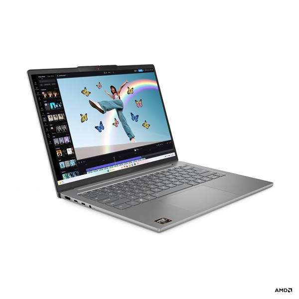 LENOVO IdeaPad Slim 5 14AGP11, 14" WUXGA, AMD Ryzen AI 5 430, 16GB, 512GB SSD, NoOS, NoAdp, Luna Grey - Image 1