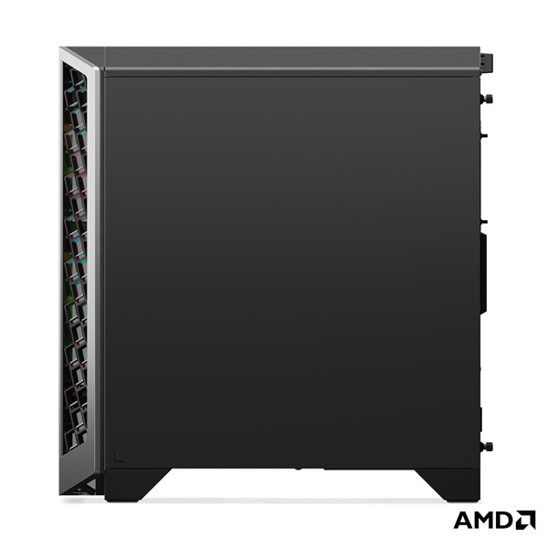 LENOVO LOQ Tower 26ADR10, AMD Ryzen 7 8745HX, 16GB, 512GB, RTX 5060 8GB, NoOS, Luna Grey + Eclipse Black - Image 5