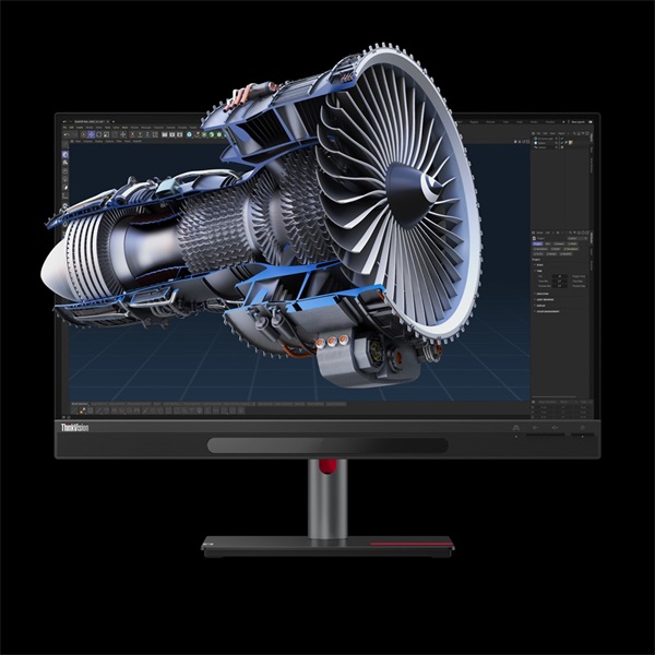 LENOVO Monitor - ThinkVision P27 3D; 27" UHD 3840x2160 IPS, 16:9, 1200:1, 310cd/m2, 4ms, VESA, HDMI, DP, USB Type-C - Image 1