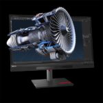 LENOVO Monitor - ThinkVision P27 3D; 27" UHD 3840x2160 IPS, 16:9, 1200:1, 310cd/m2, 4ms, VESA, HDMI, DP, USB Type-C - Image 2
