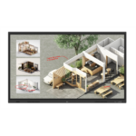 LG 16/7 Interaktív tábla 75" 75TR3DQ-B, 3840x2160, 400 nit, HDMIx3/DP/VGA/RS-232C/RJ45/USBx5/USB-Cx2
