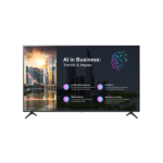 LG 16/7 TV Signage 65" 65PK640S, 3840x2160, 300cd/m2, HDR, 3xHDMI/USB/RJ45, webOS