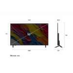LG 55QNED82A3B 55"/139cm QNED AI 4K Smart TV, 3840x2160, 3xHDMI/1xUSB/Wifi/LAN - Image 4