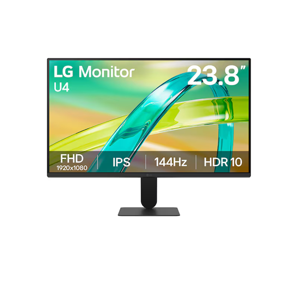LG IPS 144Hz monitor 23,8" 24U411B, 1920x1080, 16:9, 250cd/m2, 1ms, HDMI/D-SUB - Image 1