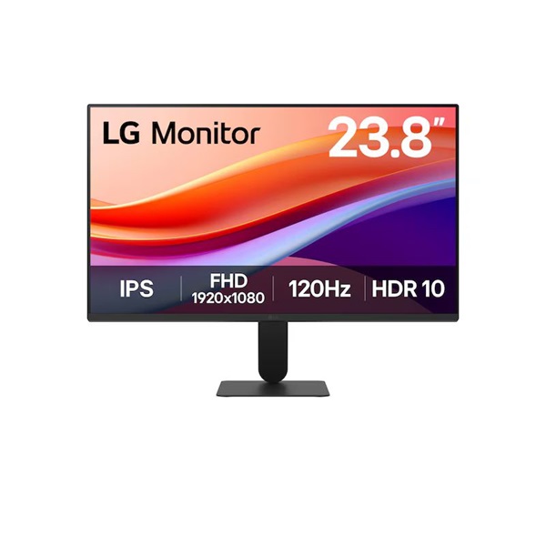 LG IPS monitor 23,8" 24U41YA-B, 1920x1080, 16:9, 250 cd/m2, 5ms, D-SUB/HDMI - Image 1