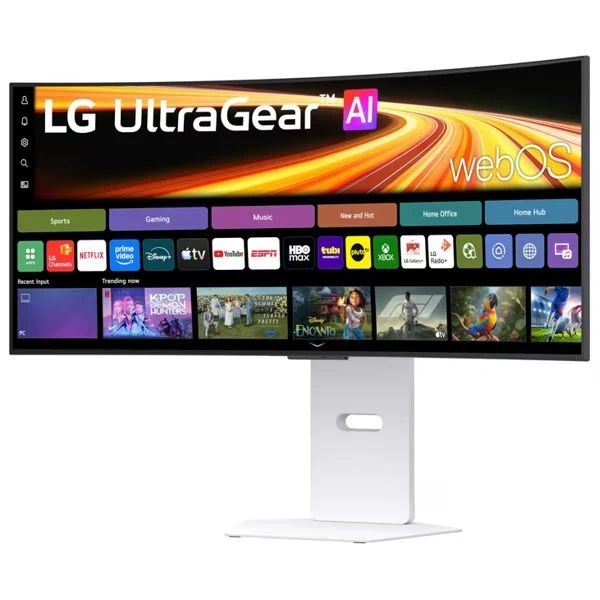 LG OLED Gaming 240Hz ívelt monitor 34" 34GX90SB-W, 3440x1440, 21:9, 275cd/m2, 0,03ms, HDMIx2/Displayport/USB-C - Image 1