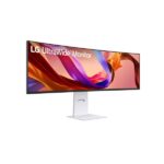 LG ívelt 144Hz monitor 49" 49U950A-W, 5120x1440, 32:9, 400cd/m2, 5ms, HDMIx2/Displayport/USBx2/USB-C (90W) - Image 3