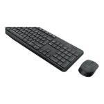 LOGITECH Billentyűzet + egér - MK235 Vezeték Nélküli Combo, US - Image 2
