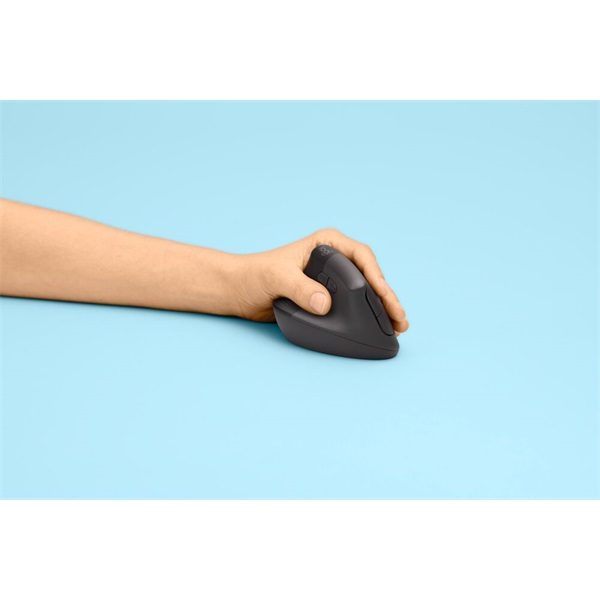 LOGITECH Egér - LIFT Vertical Ergonomic Bluetooth Optikai (Balkezes), Grafitszürke OEM - Image 1