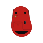 LOGITECH Egér - M330 Silent Plus Vezeték Nélküli Optikai, Piros - Image 5