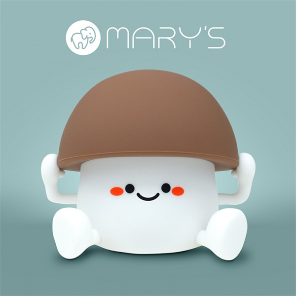 MARYS, MW61410, Éjszakai LED lámpa, Gomba, Akkumulátoros, USB kábellel , 2W, 3000K - Image 1