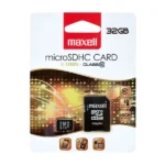 MAXELL Memóriakártya MicroSDHC 32GB X-Series + Adapter Class10 - Image 2