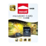 MAXELL Memóriakártya MicroSDXC 64GB X-Series + Adapter Class10 - Image 2