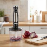 MELISSA botmixer készlet, 600 W | 2 sebességfokozat | Változtatható sebességbeállítás | Mini aprító | Habverő | Turmix - Image 5