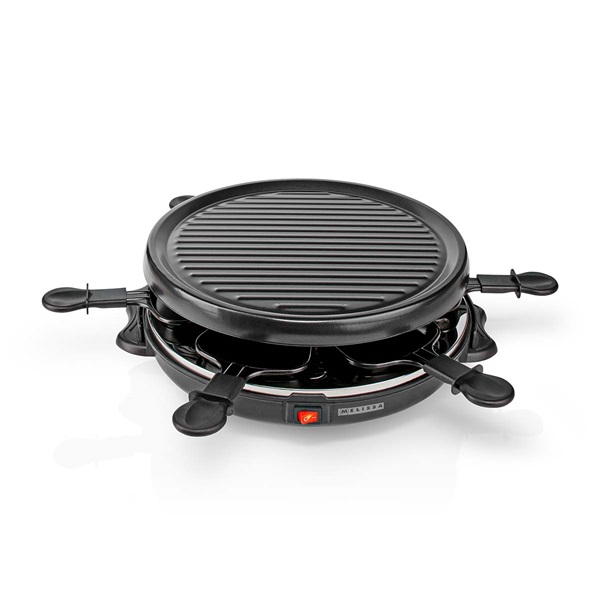 MELISSA raclette - gourmet - grill sütő, 6 személyes, 800 W | O 29 cm | Tapadásmentes bevonat - Image 5