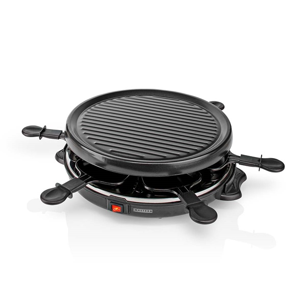 MELISSA raclette - gourmet - grill sütő, 6 személyes, 800 W | O 29 cm | Tapadásmentes bevonat - Image 3