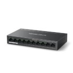 MERCUSYS Switch 10x100Mbps(8xPOE+), Fémházas Asztali, MS110P - Image 2