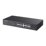 MERCUSYS Switch 16x1000Mbps, Fémházas Asztali Rackes, MS116GS - Image 3