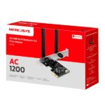 MERCUSYS Wireless Adapter PCI-Express 5.0 Dual Band AC1200 Bluetooth, MA30E - Image 2