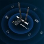 MERCUSYS Wireless Adapter PCI-Express 5.0 Dual Band AC1200 Bluetooth, MA30E - Image 5