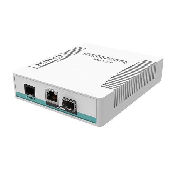 MIKROTIK Switch/Router 1x1000Mbps Combo + 5x1000Mbps SFP, Asztali, CRS106-1C-5S - Image 2