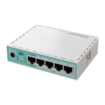 MIKROTIK Vezetékes Router hEX refresh 5x1000Mbps, Beltéri, E50UG