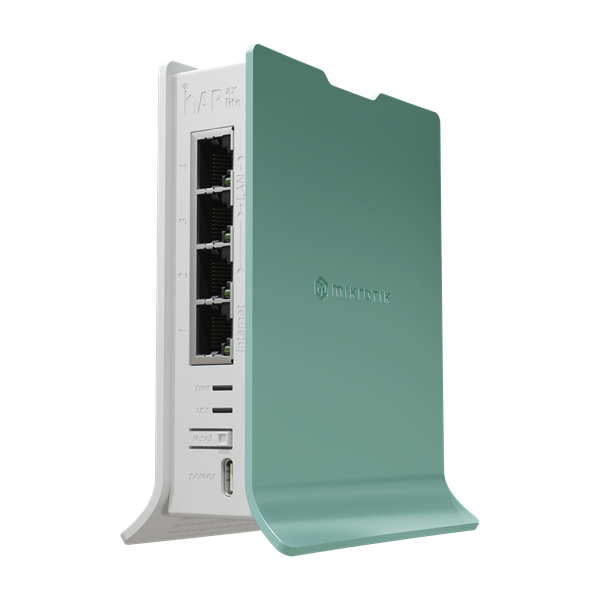 MIKROTIK Wireless Router hAP ax lite 4x1000Mbps, Wi-Fi 6, Asztali, L41G-2AXD - Image 4