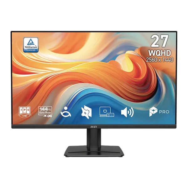 MSI_Monitor_Business_PRO_MP275Q_E14_27_QHD_2560x1440_IPS_169_100Hz_1_ms_2x_HDMI_DP_Black-i2028799.webp MSI Monitor Business PRO MP275Q E14 27" QHD 2560x1440, IPS 16:9 100Hz, 1 ms, 2x HDMI, DP, Black - Image 1