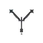 MULTIBRACKETS 2 karos asztali konzol, M VESA Gas Lift Arm Dual Black (15-32", max.VESA: 100x100 mm, 10 kg) - Image 2