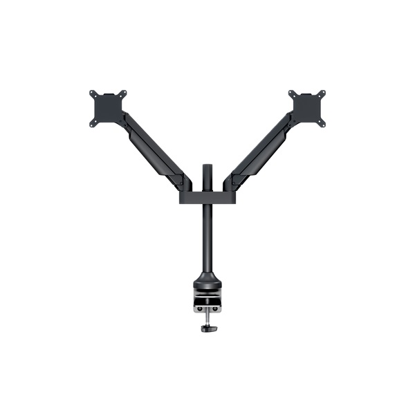MULTIBRACKETS 2 karos asztali konzol, M VESA Gas Lift Arm Dual Black (15-32", max.VESA: 100x100 mm, 10 kg) - Image 2