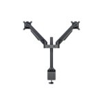 MULTIBRACKETS 2 karos asztali konzol, M VESA Gas Lift Arm Dual Black HD (15-32", max.VESA: 100x100 mm, 21 kg) - Image 4