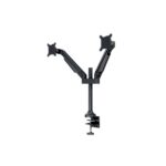 MULTIBRACKETS 2 karos asztali konzol, M VESA Gas Lift Arm Dual Black HD (15-32", max.VESA: 100x100 mm, 21 kg) - Image 3