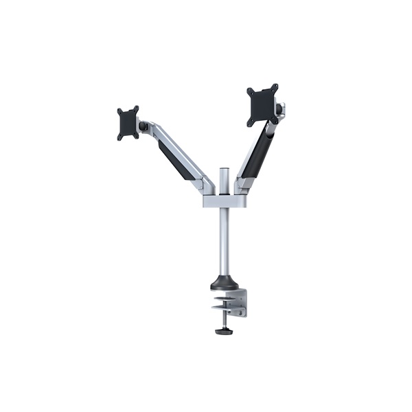 MULTIBRACKETS 2 karos asztali konzol, M VESA Gas Lift Arm Dual Silver (15-32", max.VESA: 100x100 mm, 10 kg) - Image 3