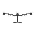 MULTIBRACKETS Asztali állvány (3 képernyős rögzítőkar), M Deskstand Basic Triple (15-27", max.VESA: 100x100 mm, 6 kg) - Image 2