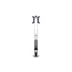 MULTIBRACKETS Asztali konzol, M VESA Gas Lift Arm Single Silver HD (15-34", max.VESA: 100x100 mm, 21 kg) - Image 4