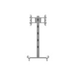 MULTIBRACKETS Gurulós padlóállvány, M Display Stand 180 Single Silver (32-65", max.VESA: 700x400 mm, 50 kg) - Image 4