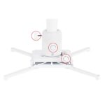 MULTIBRACKETS Mennyezeti konzol, M Universal Projector Ceiling mount 600-1000 with Fine tune - Image 4