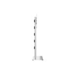 MULTIBRACKETS Padlóállvány, M Display Stand 180 Single Silver w. Floorbase (24-65", max.VESA: 700x400 mm, 50 kg) - Image 5