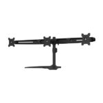 MULTIBRACKETS Asztali állvány (3 képernyős rögzítőkar), M VESA Desktopmount Triple Stand 15-24" (max.VESA: 100x100 mm) - Image 3