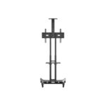 MULTIBRACKETS Gurulós padlóállvány, M Public Floorstand Basic 150 incl shelf&camera holder (32-60", max.VESA:600x400 mm) - Image 4