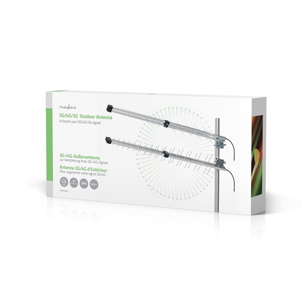 Nedis ANOR4G30ME prémium antenna, 3G / 4G / 5G, beltéri / kültéri, 698 MHz -5000 MHz, 0,3m, 50 Ohm, villám védelem - Image 3