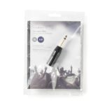 Nedis COTP15942BK 6,35 monó jack dugó - 3P XLR dugó adapter - Image 3