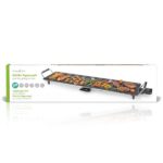 Nedis FCTE110EBK90 teppanyaki látvány grillsütő, 1800W, szabályozható hőmérséklet, csepptálca - Image 4