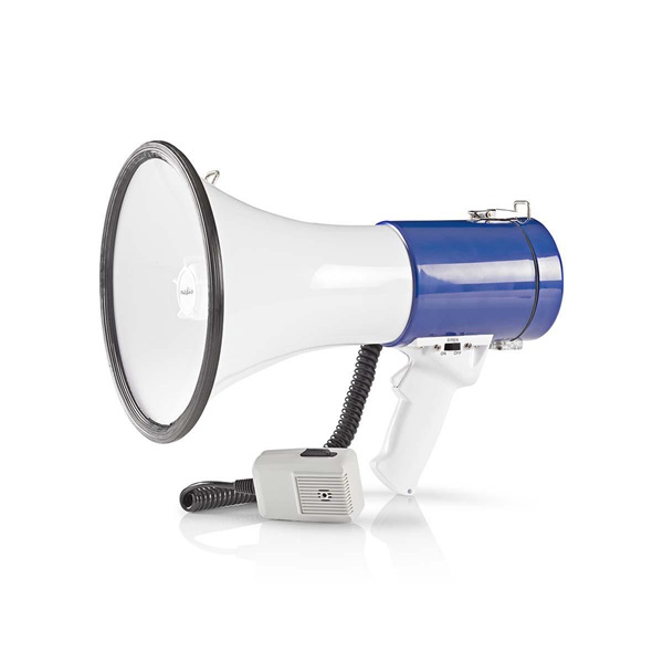 Nedis MEPH200WT megafon, beépített sziréna, hatótávolság 1500 m, 135dB, levehető mikrofon, 25W - Image 4