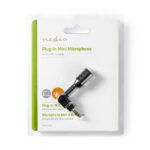 Nedis MICMJ100BK notebook mikrofon, 3,5mm jack dugó - Image 5