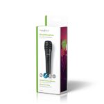 Nedis MPWD15BK dinamikus mikrofon, 5m levehető kábel, 80Hz-12kHz, 600 Omh, 75dB, utazó tok, integrált kapcsoló - Image 3